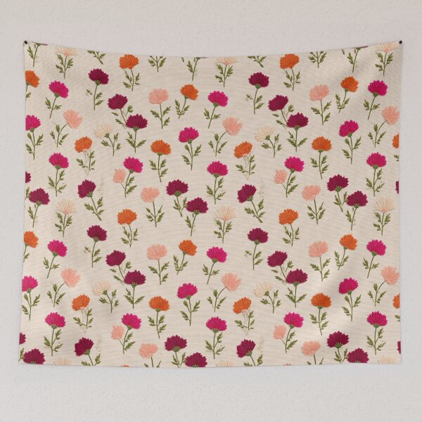 Item preview, Artistic Fragrant Embroidered Texture For Bridesmaid Gift designed and sold by RoyalStarsPatts.
