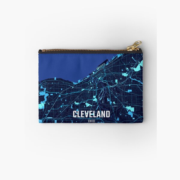 Item preview, Cleveland Midnight City Map designed and sold by HomeLivingCo.