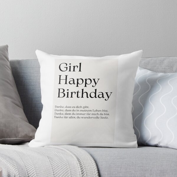 Item preview, Girl Happy Birthday Danke, Dass Es Dich Gibt designed and sold by stephenflashart.