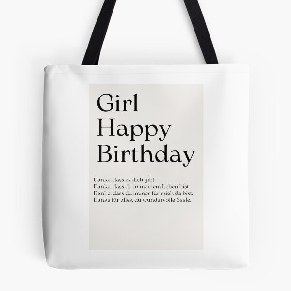 Item preview, Girl Happy Birthday Danke, Dass Es Dich Gibt designed and sold by stephenflashart.
