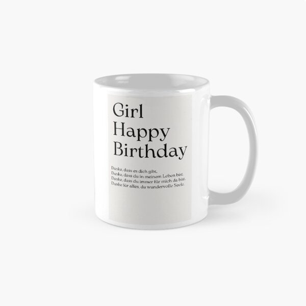 Item preview, Girl Happy Birthday Danke, Dass Es Dich Gibt designed and sold by stephenflashart.