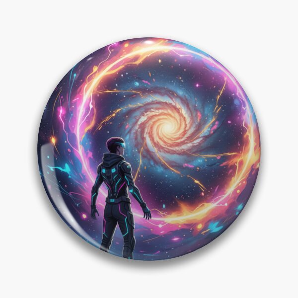 Item preview, Cosmic Explorer: Gateway to Freedom - Interstellar Portal Adventure designed and sold by MonaRose_Art.