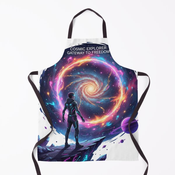Item preview, Cosmic Explorer: Gateway to Freedom - Interstellar Portal Adventure designed and sold by MonaRose_Art.