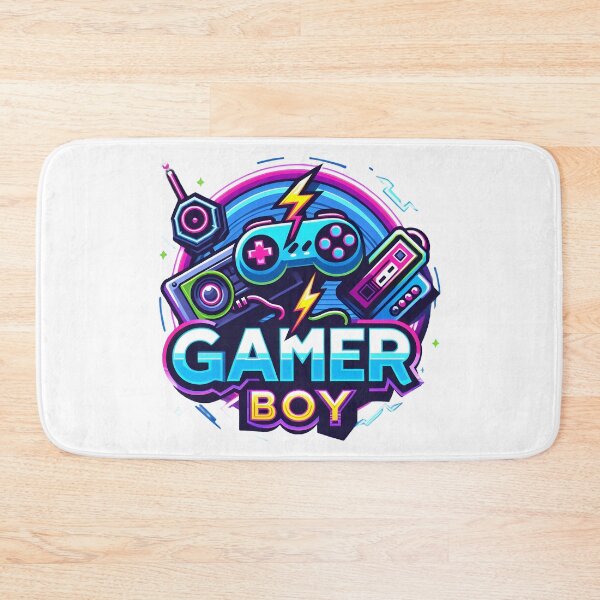 Item preview, Neon Retro Gamer Boy Design - Gaming Enthusiast Art. designed and sold by The-T-In-Retro.
