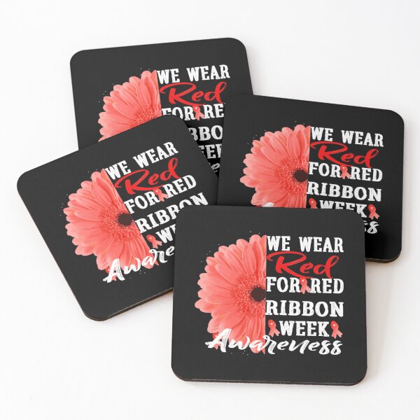 Item preview, We Wear 90s Vintage Month October Red Support In Quote designed and sold by AdelhenLang.