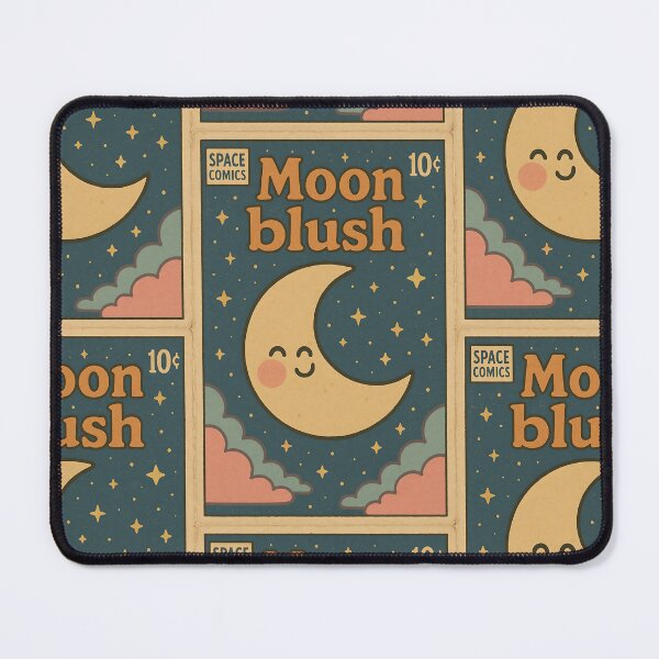 Item preview, Kawaii Space: Moon Blush designed and sold by bapupa.
