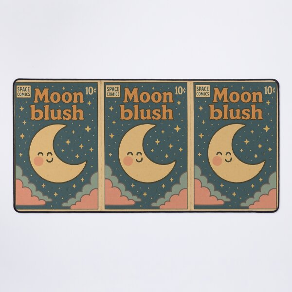 Item preview, Kawaii Space: Moon Blush designed and sold by bapupa.