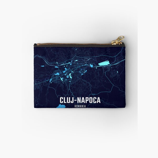 Item preview, Cluj-Napoca Midnight City Map designed and sold by HomeLivingCo.