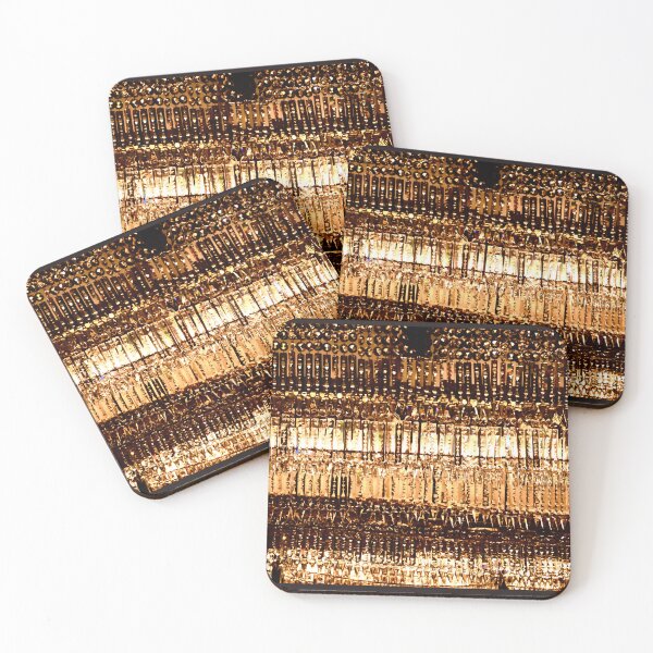 Item preview, Golden crystal rods – gleaming surface / Swiss Artwork Photography designed and sold by Raphael Wolf.