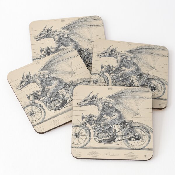Item preview, BIKER DRAGON .5 designed and sold by lautir.