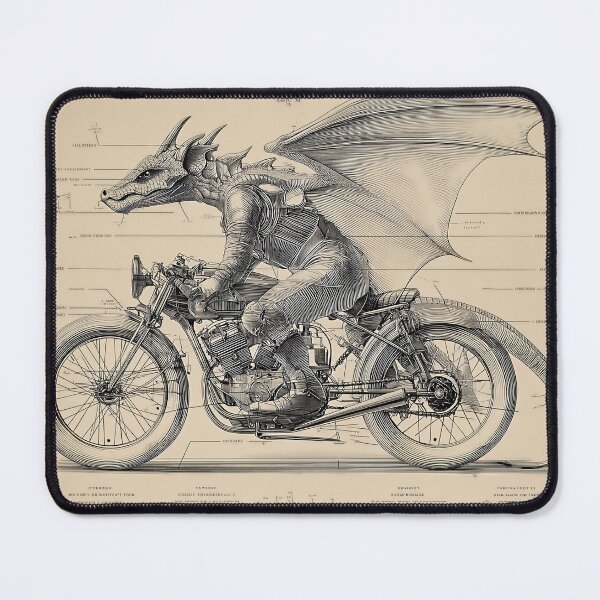 Item preview, BIKER DRAGON .5 designed and sold by lautir.