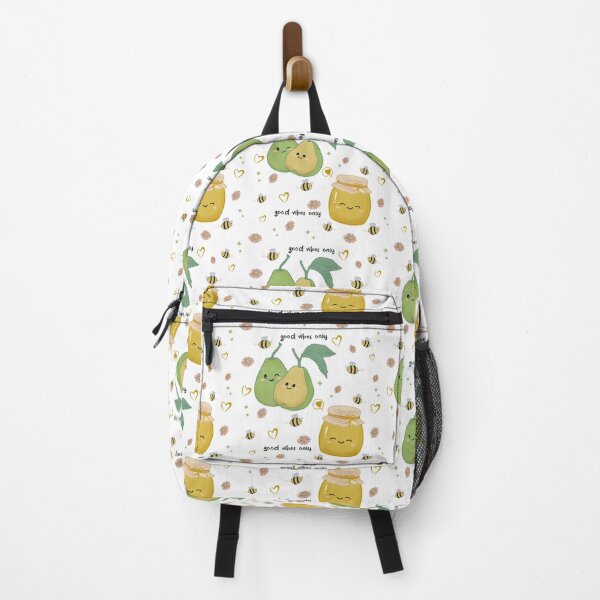 Item preview, Kawaii Pear Honey Bee Good Vibes Art designed and sold by Reicrea.