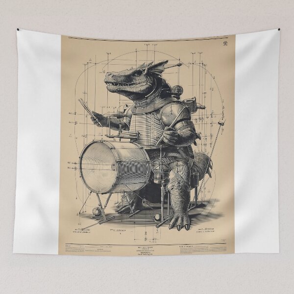 Item preview, DRAGON DRUMMER .1 designed and sold by lautir.