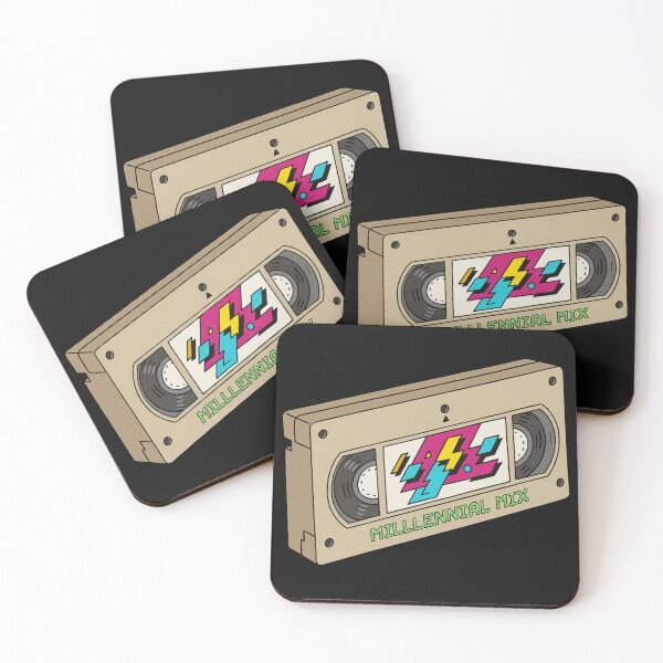 Item preview, Millennial Mix – Retro VHS Tape Design designed and sold by CanvasFox.