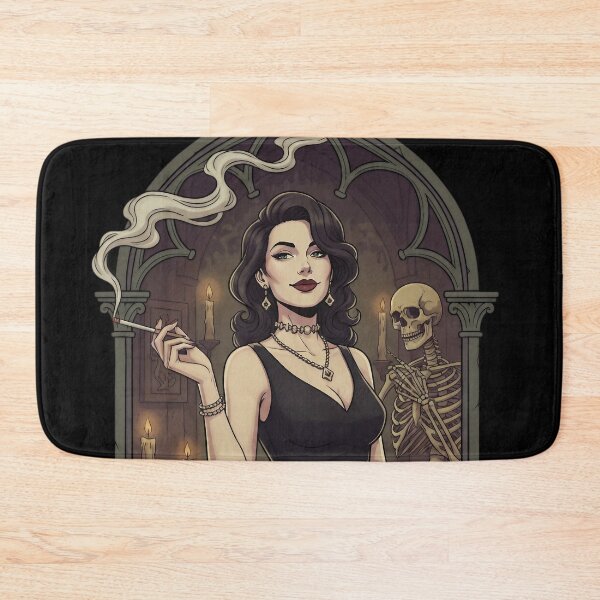 Item preview, Gothic Glamour Skeleton Embrace in Vintage Noir Style. designed and sold by Spark2Seduction.