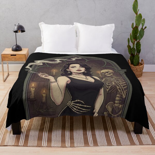 Item preview, Gothic Glamour Skeleton Embrace in Vintage Noir Style. designed and sold by Spark2Seduction.