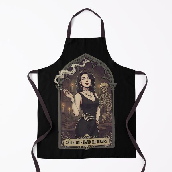 Item preview, Gothic Glamour Skeleton Embrace in Vintage Noir Style. designed and sold by Spark2Seduction.