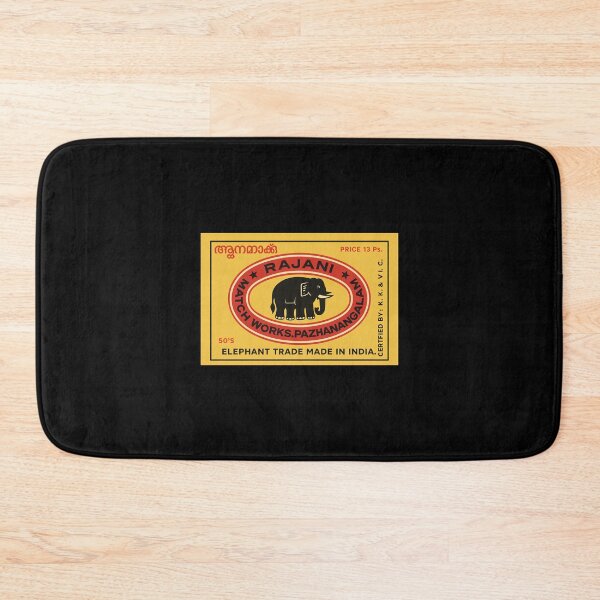 Item preview, Vintage Indian Elephant Matchbox Retro Heritage Art designed and sold by w1ckerman.
