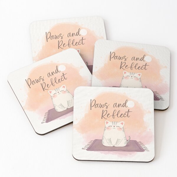 Item preview, Cat Yoga Morning Calm designed and sold by ChicTrendz.