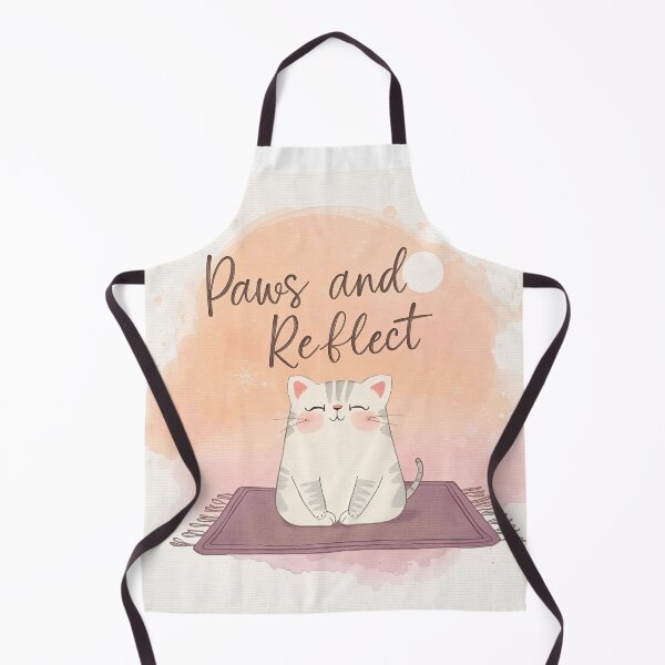Item preview, Cat Yoga Morning Calm designed and sold by ChicTrendz.
