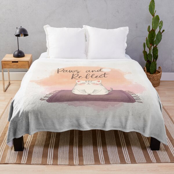 Item preview, Cat Yoga Morning Calm designed and sold by ChicTrendz.
