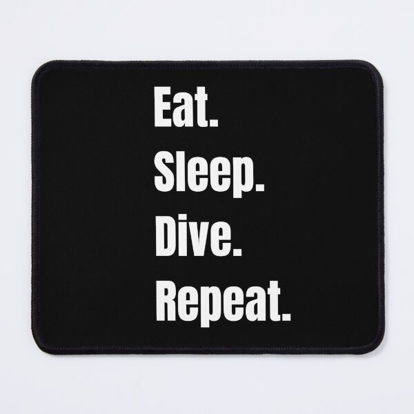 Item preview, Eat. Sleep. Dive. Repeat. – Underwater Hockey Lifestyle designed and sold by Ivy-Triggs.