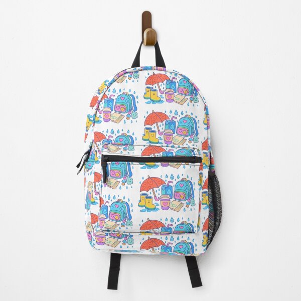 Item preview, Back to school items in colorful maximalist style with playful elements, AI generated designed and sold by dvoevnore.
