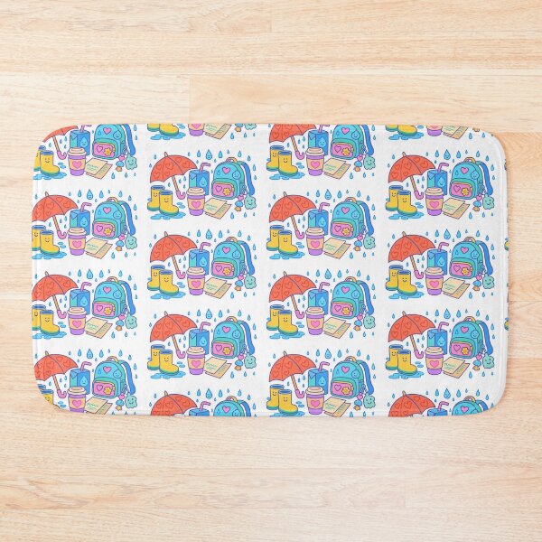 Item preview, Back to school items in colorful maximalist style with playful elements, AI generated designed and sold by dvoevnore.