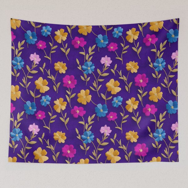 Item preview, Colorful Fragrant Floral Embroidery For Garden Lover Gift designed and sold by RoyalStarsPatts.
