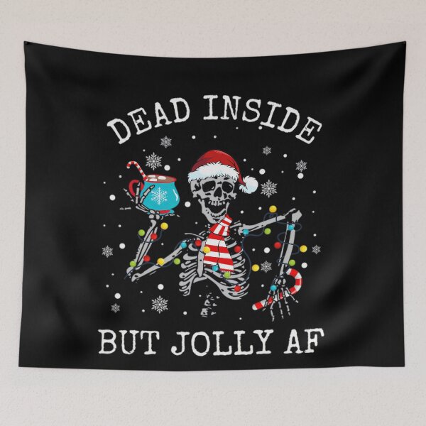 Item preview, Classic Vintage Retro Christmas Jolly Essential Dead Inside But Af designed and sold by SmithWSTaRR.