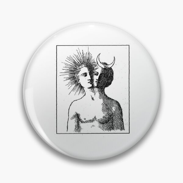Item preview, Unity of Opposites, Vintage Art T-shirt, Alchemical Rebis, Occult Art Shirt, Hermetic Magic Tee, Alchemy Unisex Tshirt Tee Tees designed and sold by Rosqzz.