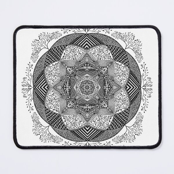 Item preview, Intuitive Mandala — Organic and symmetric symbolic designed and sold by MelZahrArt.