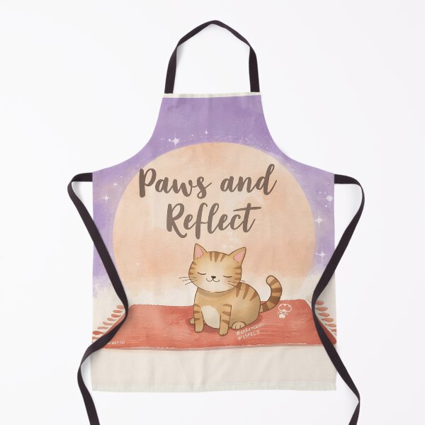 Item preview, Yoga Cat Mindful Morning designed and sold by ChicTrendz.