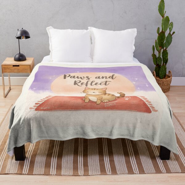 Item preview, Yoga Cat Mindful Morning designed and sold by ChicTrendz.