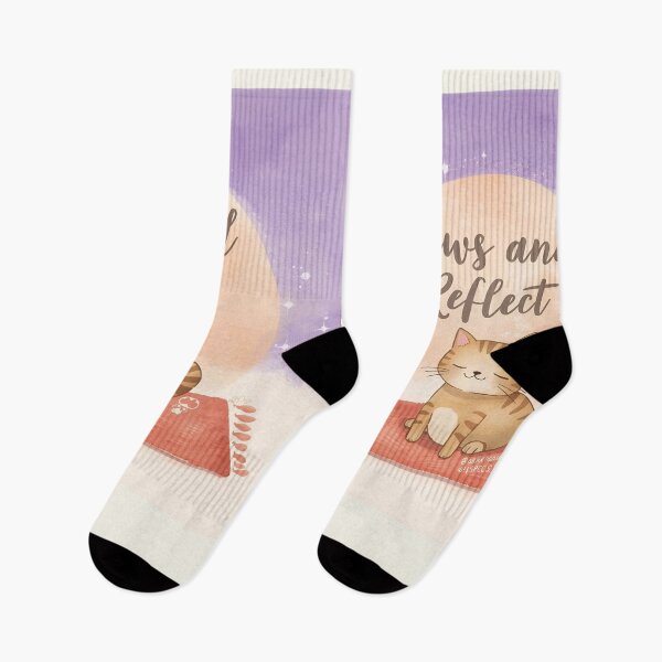Item preview, Yoga Cat Mindful Morning designed and sold by ChicTrendz.