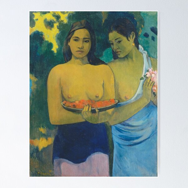 Artikel-Vorschau von HD Zwei tahitian, von Paul Gauguin HIGH DEFINITION, designt und verkauft von MINDTHECHERRY.