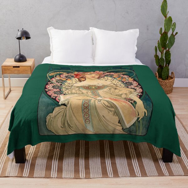 Item preview, F. Champenois by Alphonse Mucha designed and sold by Artaxias_Designs.