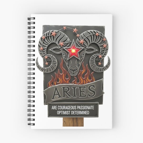 Item preview, Aries Zodiac Sign Fiery Ram Design designed and sold by DroolWorthyUS.