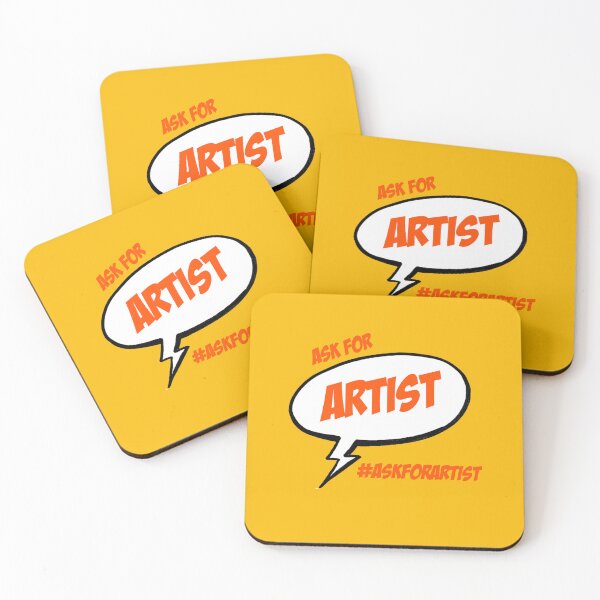 Item preview, #askforartist designed and sold by Blackbird76.