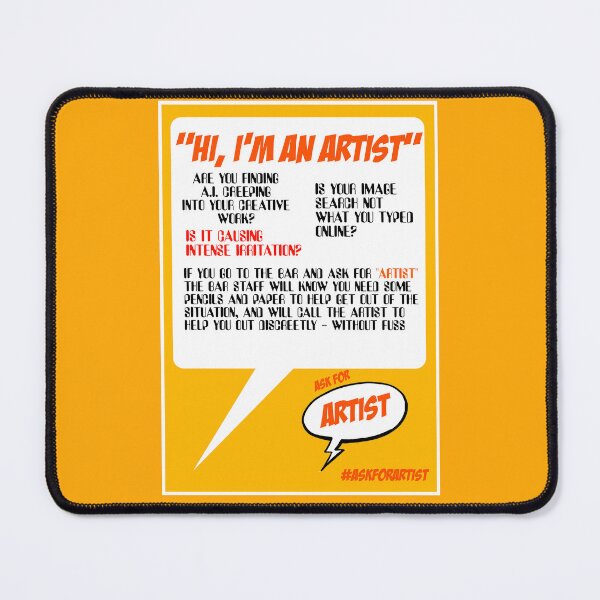 Item preview, #askforartist designed and sold by Blackbird76.