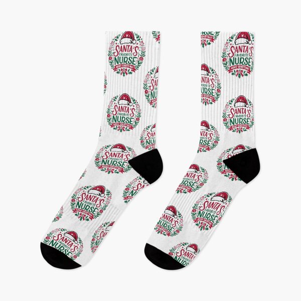 Item preview, Retro Classic Santas Merry Nurse Vintage Christmas Favorite designed and sold by Olincristie.