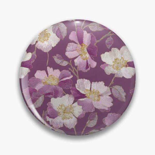 Item preview, Colorful Petaled Floral Embroidered Print For Summer Birthday designed and sold by RoyalStarsPatts.