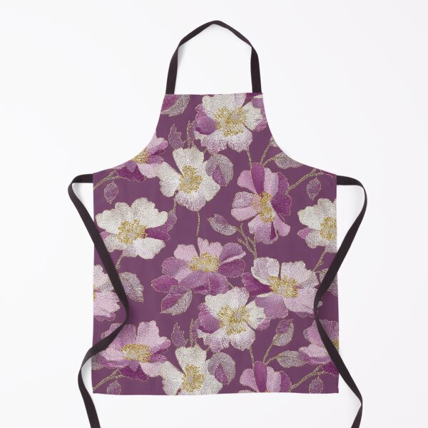 Item preview, Colorful Petaled Floral Embroidered Print For Summer Birthday designed and sold by RoyalStarsPatts.