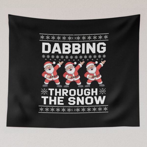 Item preview, Tstars Dabbing Through the Snow Boys Ugly Christmas  designed and sold by MathisBellanger.