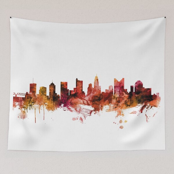 Item preview, Columbus Ohio Skyline designed and sold by ArtPrints.