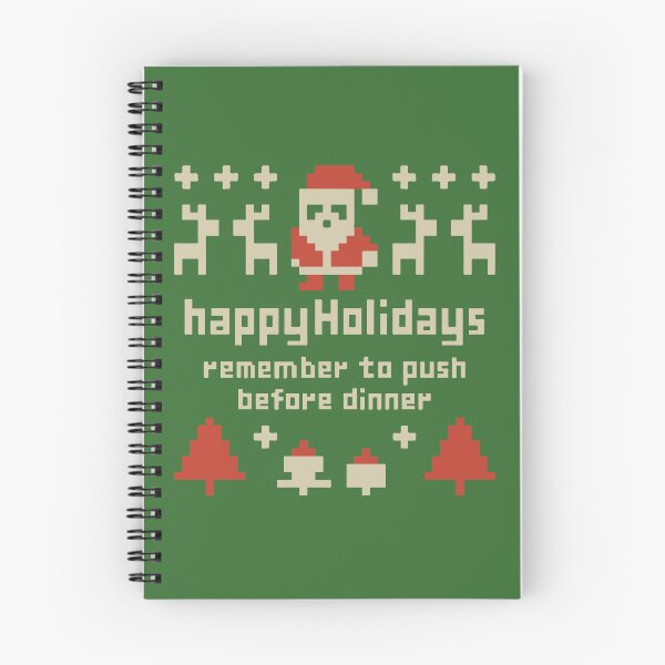 Item preview, happyHolidays– Funny Coder Holiday Pixel Art Design designed and sold by Tattee.