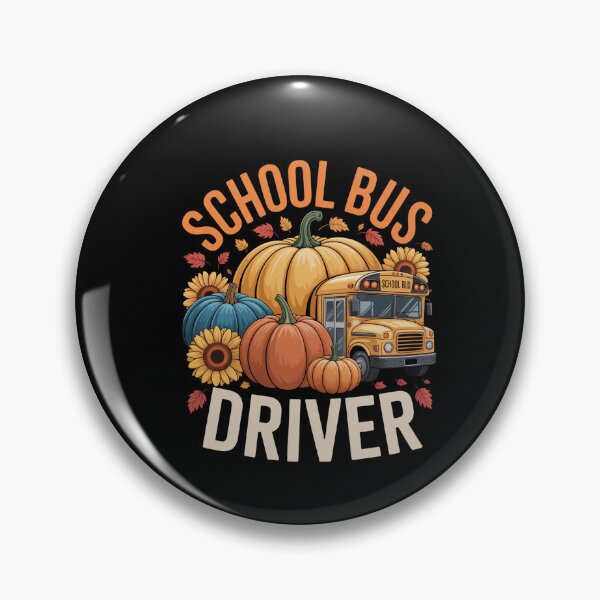 Item preview, Autumn School Bus Driver Fall Thanksgiving  designed and sold by NewIdeasSArt.