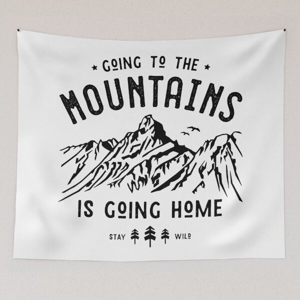 Item preview, Going to the Mountains is going Home designed and sold by posay.