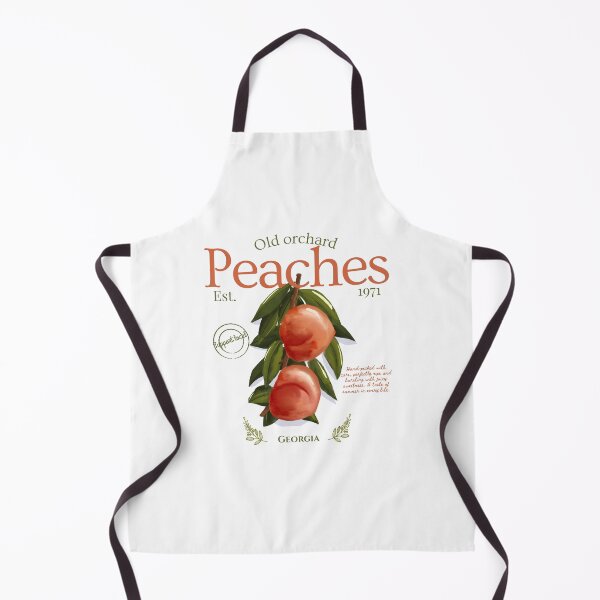 Item preview, Old Orchard Peaches – Vintage Farmers Market Fruit Design designed and sold by CozyArtCo.