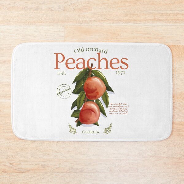 Item preview, Old Orchard Peaches – Vintage Farmers Market Fruit Design designed and sold by CozyArtCo.